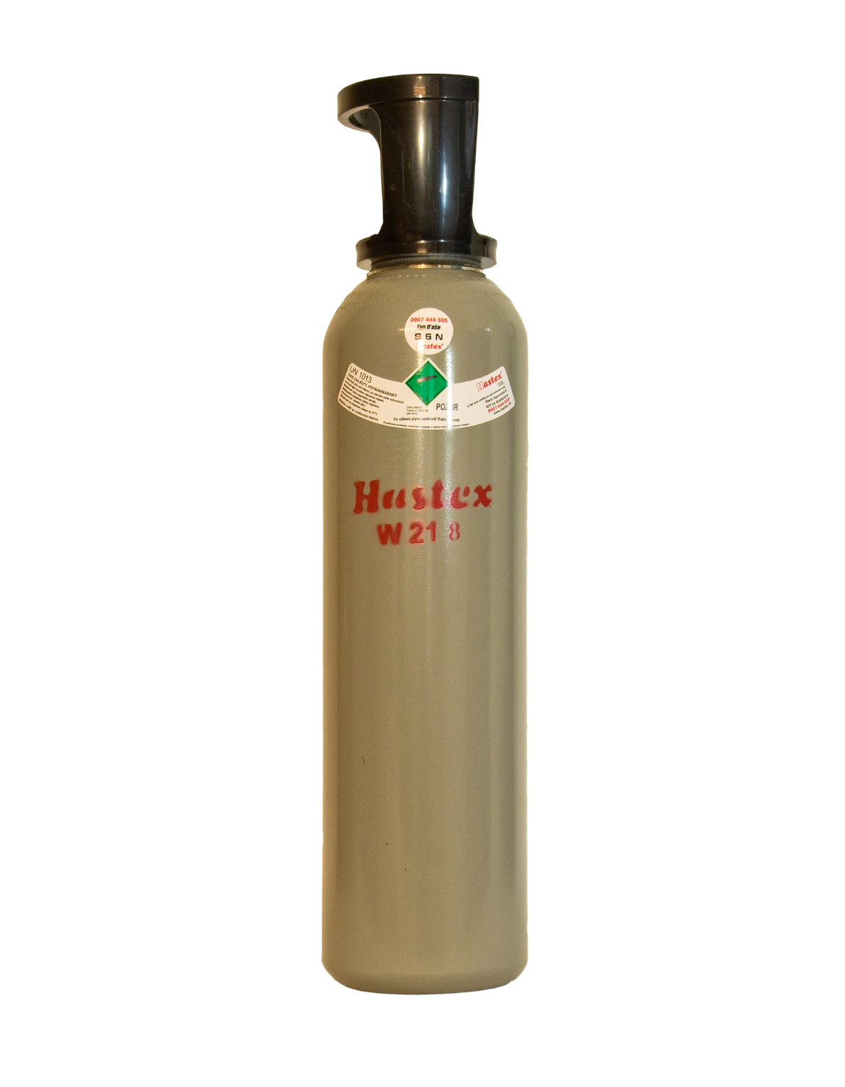 Obrázok 2 - Fľaša CO2, 6 kg, závit    W 21,8 x 1/14” (BEZ NÁPLNE)